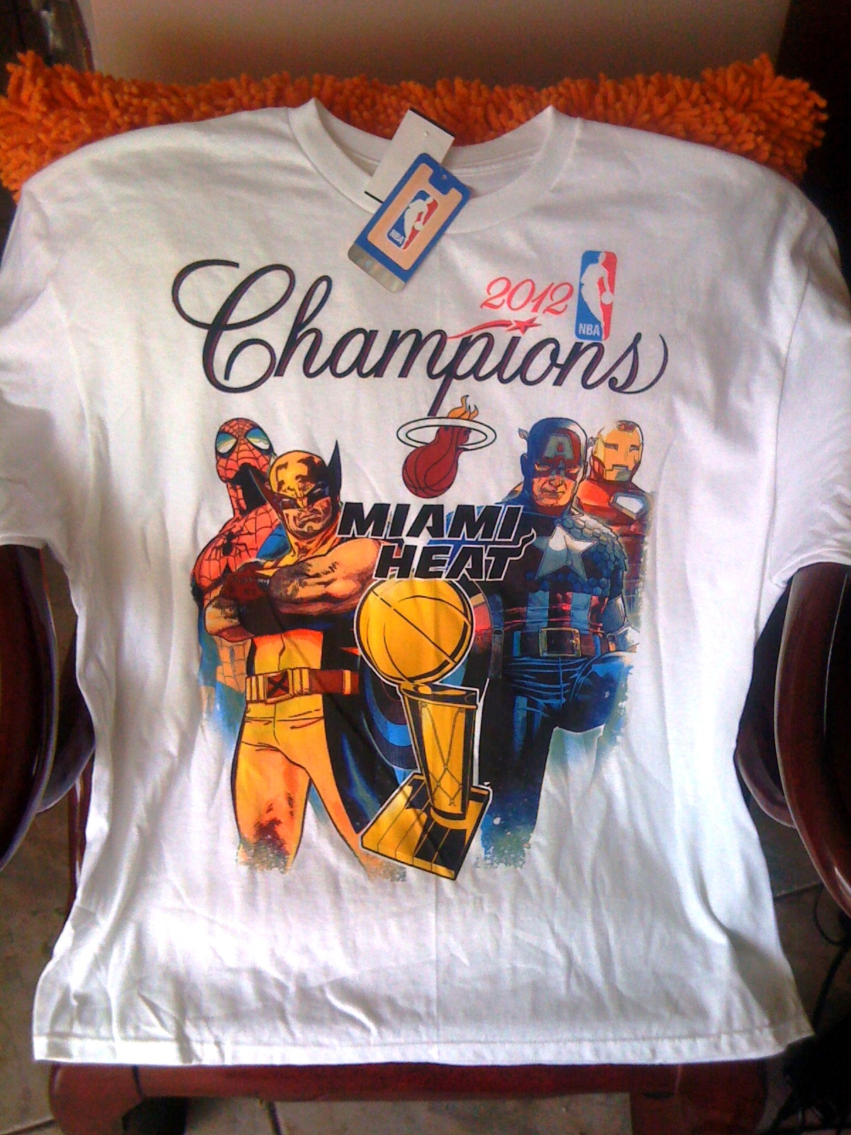 miami heat 2012 championship shirt